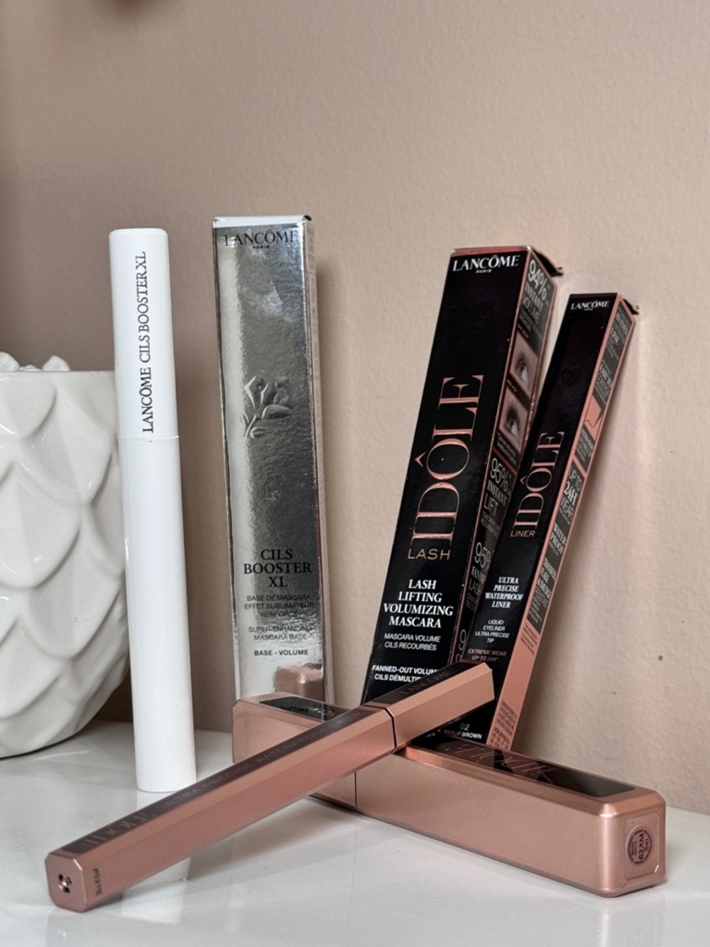 Lancôme Idôle Mascara + Liner + Cils Booster Bundle New
